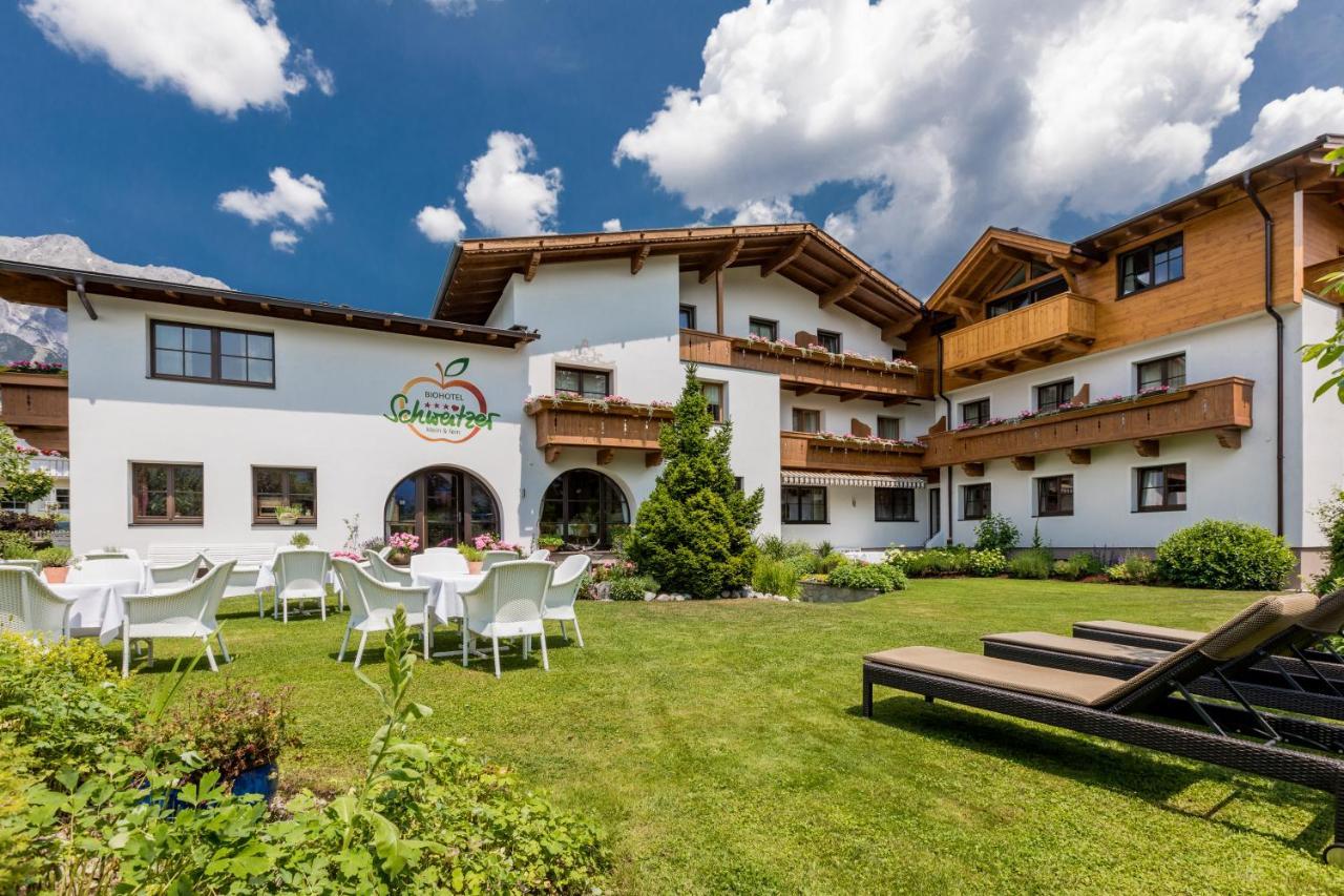 Biohotel Schweitzer Mieming Bagian luar foto